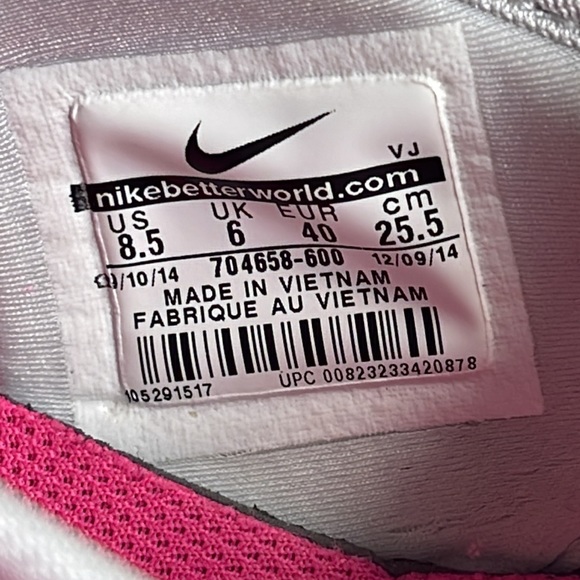 Nike Training Zoom Fit Sneaker Women’s 8.5 Pink - Picture 8 of 8